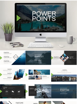 经典扁平风格PPT模板_编号77s70z.pptx共[30]页