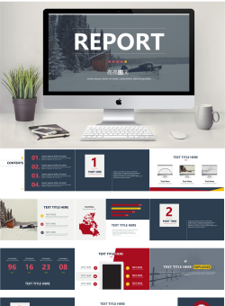 经典扁平风格PPT模板_编号15AXQo.pptx共[16]页