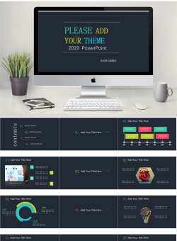 经典扁平风格PPT模板_编号X49GI2.pptx共[15]页